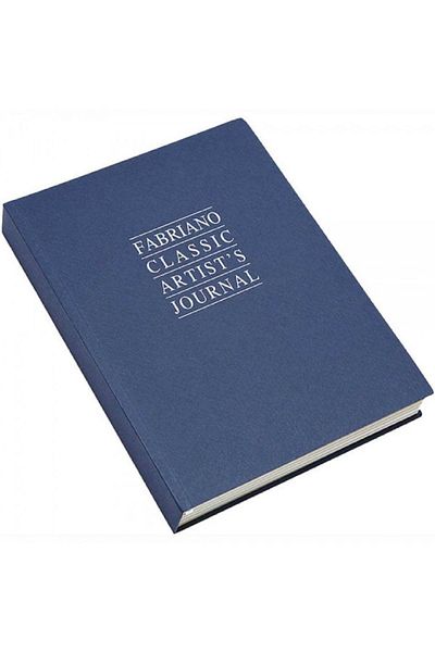 Fabriano Jurnalul artistului clasic 90gr Caiet de desen Blu Navy 192 pagini 16x21cm