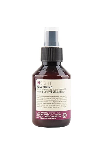 Insight Ince Telli Ve Hacimsiz Volumizing Nemlendirici Hacim Spreyi 100 Ml