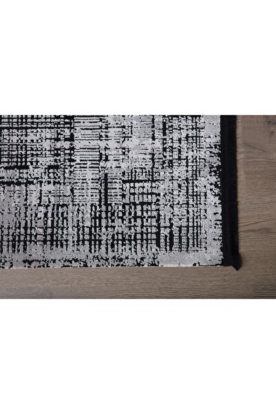 GÜMÜŞSUYU Tierra 12894 Polyester Gri Modern Salon Halısı