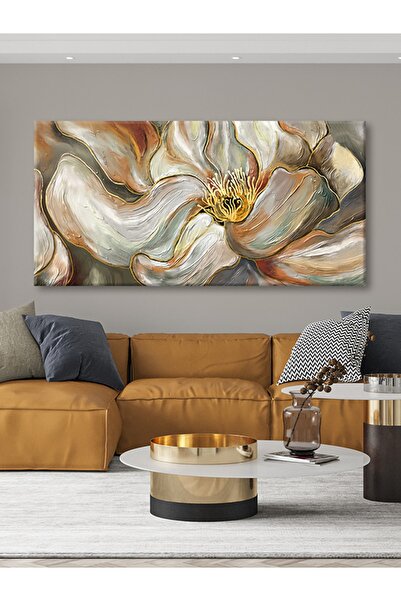 Voovart Aşkın Çiçeği Dekoratif Kanvas Tablo - Voov2255