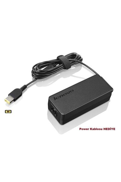 LENOVO Orijinal Lenovo  20v 4.5a 90w USB Kare Uç Adaptör Şarj Aleti
