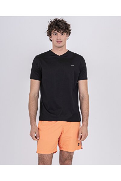 PAUL&SHARK Ανδρικό πλεκτό μπλουζάκι C.w. Βαμβάκι