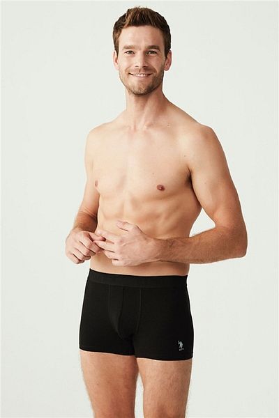 U.S. Polo Assn. 3 Πακ - Ανδρικά Μπόξερ Cotton and Modal 80173