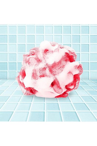 Balmy Strawberry Scented Soap Bath - Fiber Category Hand Soap