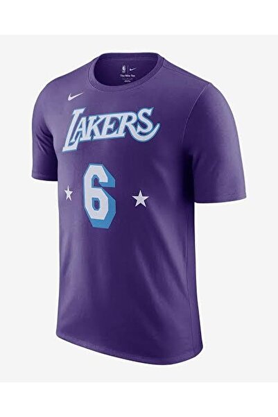 Nike Ανδρικό μπλουζάκι Nba Player της Los Angeles Lakers City Edition. Nl