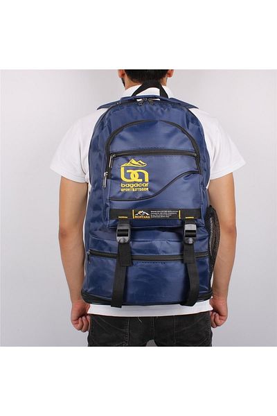 Bagacar Τσάντα κάμπινγκ Laci Bellows Mountaineer Backpack Χωρητικότητας 65 λίτρων
