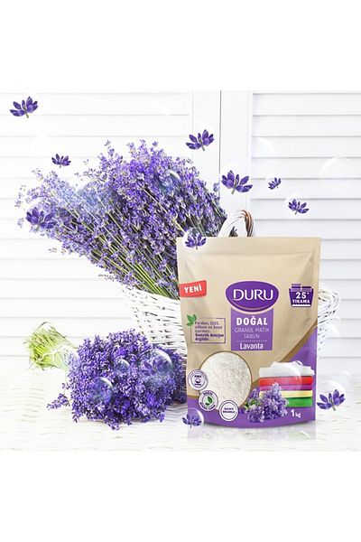Duru Granulated Matic Soap Lavender 1000gr Std