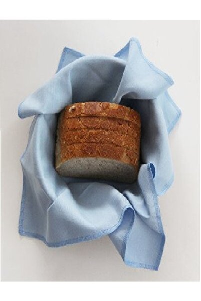 Çizgikare Șervețel coș de pâine de culoare solidă 2 buc