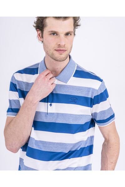 PAUL&SHARK Men's Knitted Poloshirt C.wCotton