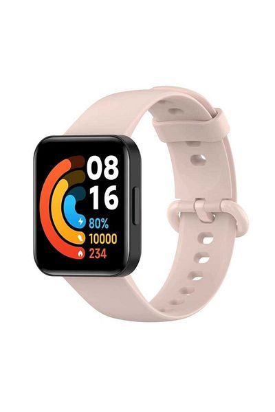 Fibaks سوار ساعة ذكية متوافق مع Xiaomi Mi Watch Lite 2، حزام من السيليكون
