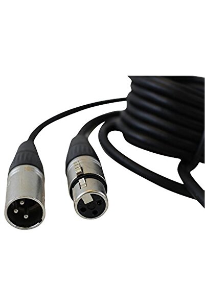 Alfais 5034 Xlr 3 Pin Mikrofon Stüdyo Jack Ara Kablosu 10 m
