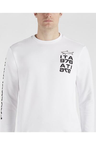 PAUL&SHARK Men's Knitted Round Neck C.wCotton