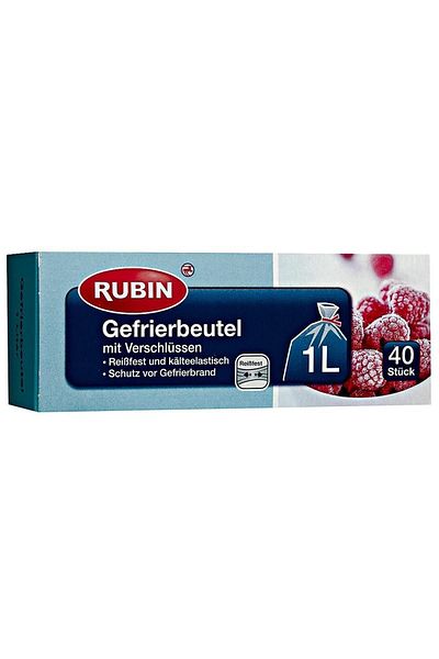Rubin Refrigerator Bag - 1 Liter 40 Pieces