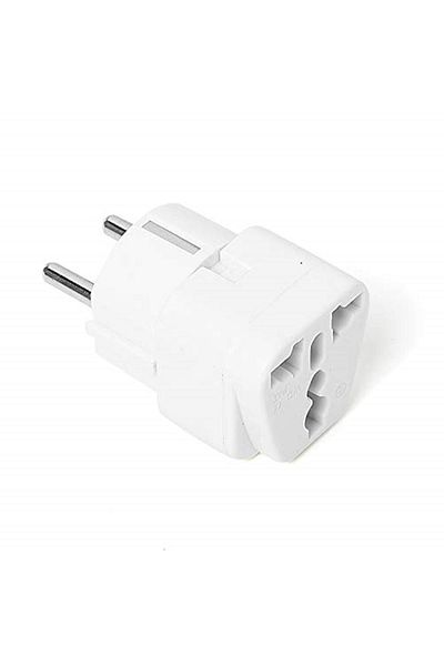 Dark Universal Turkish Socket Converter Adapter - DK-CB-PA02