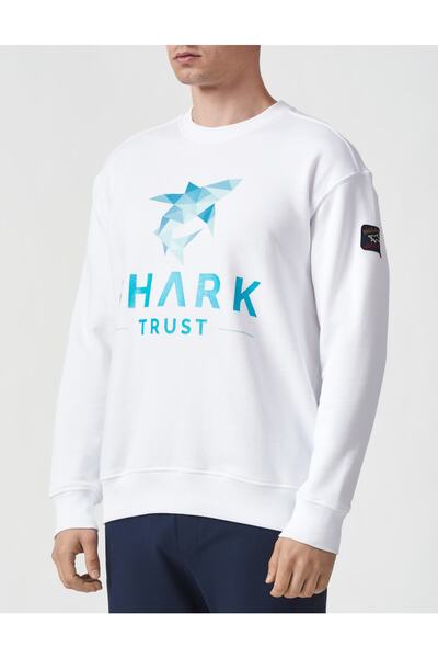 PAUL&SHARK Men's Knitted Round Neck C.wCotton