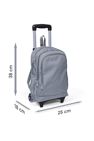 Yaygan Çanta Original Illuminated School Bag with Wheels and Squeegee