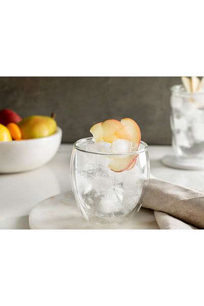 English Home Verona Borosilicate Double Wall Mug 380 Ml Transparent