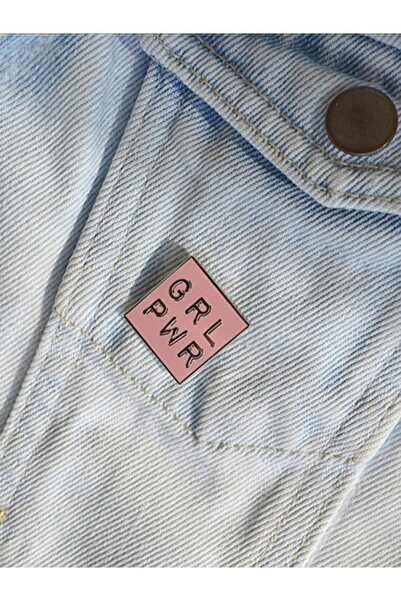 kagito “grl Pwr” Tasarımlı Broş