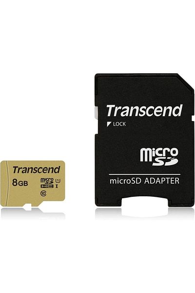 Transcend 8gb Uhs-i U3 8 Gb Microsdxc Class 10 Uhs-i 95 Mbps 60 Mbps Micro SD Card