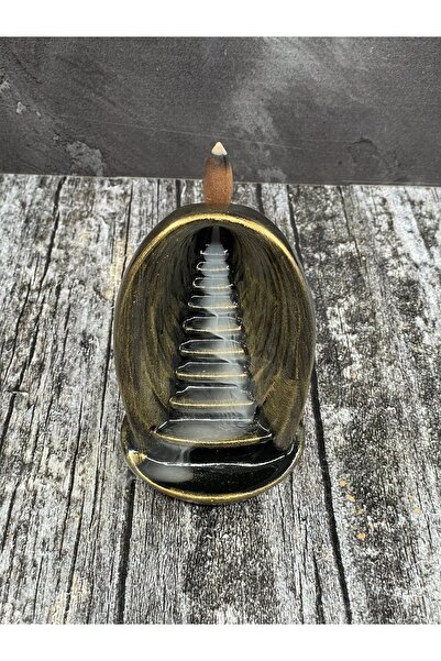 YzHome White Sage Çalı Kokulu Merdiven Tütsülük Buhurdanlık Buda Yüz Temalı V...