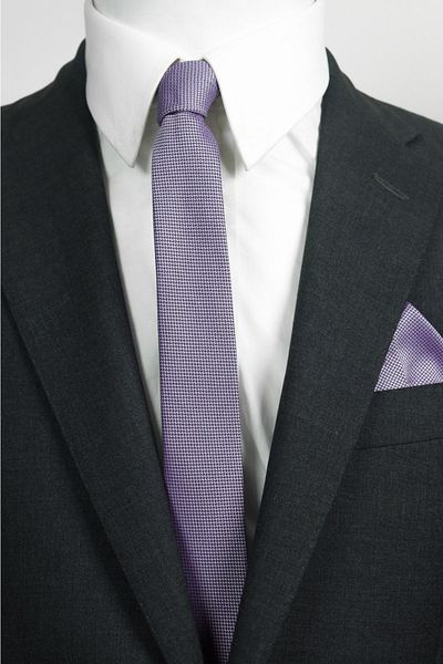 Kravatistan Lilac Tie Handkerchief Set 5.5 Cm 4k010616