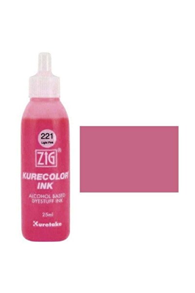 Zig Kurecolor Ink Alkol Bazlı Mürekkep (221) 222 Lıght Pınk