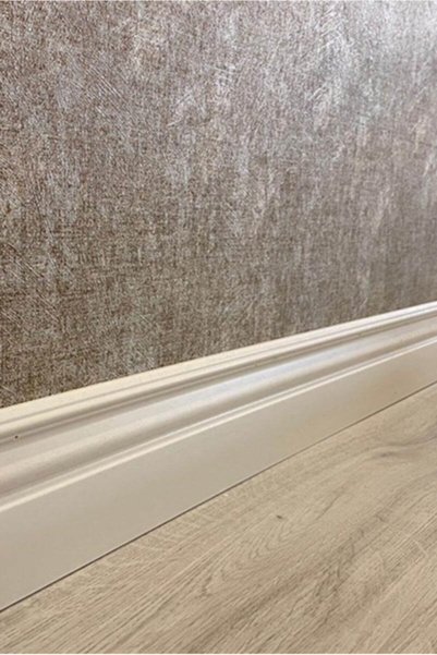 DİECOR Dekoratif Boyanabilir 10 Adet 12cm Polistren Süpürgelik