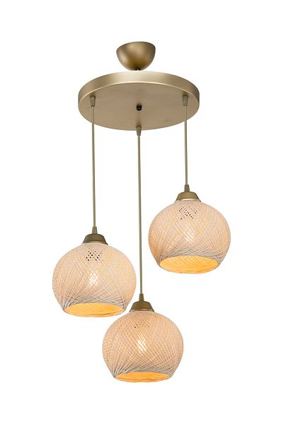 Gloria Ball 3-Piece Set Safe-Cream Hat - for Living Room, Living Room, Children, Bed and Dining Room