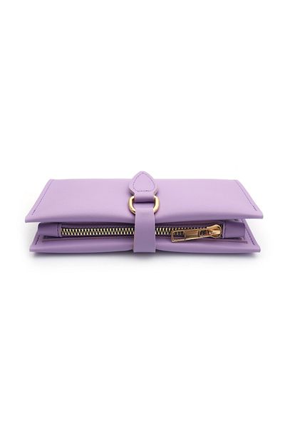 Womancraft Wallet Soft Leather Buckle Lilac Women's Wallet Accessory