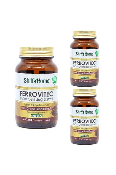Shiffa Home Ferrovitec Capsule X 3 Pieces