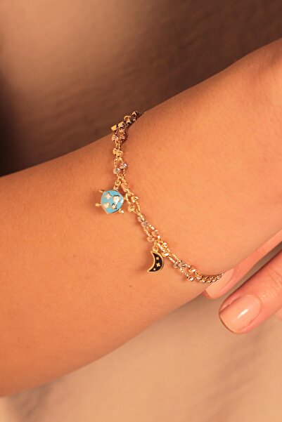 Adil İdil Kuyumculuk Özel Seri Sallantılı Dorika Toplu Bileklik