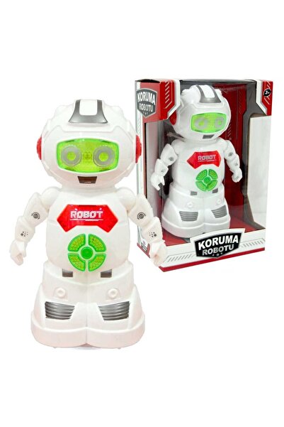 YıldızDükkan Eğitici Oyuncak Robot Sesli Türkçe Konuşan Pilli Koruma Robotu G...