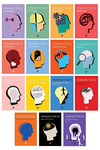 Olimpos Yayınları Sigmund Freud 15 Kitaplık Mega Set (3520 Sayfa)