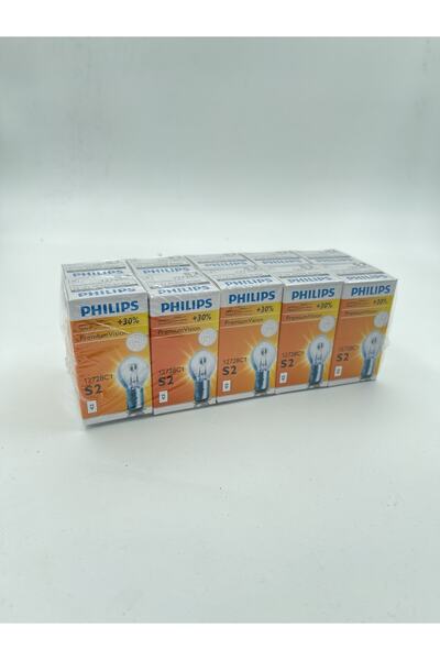MTO Philips S2 12v Uyumlu  Ampül 10 Adet Orjinal Philips