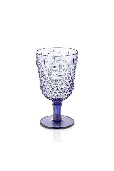 Depa Akrilik Mavi Ayaklı Bardak