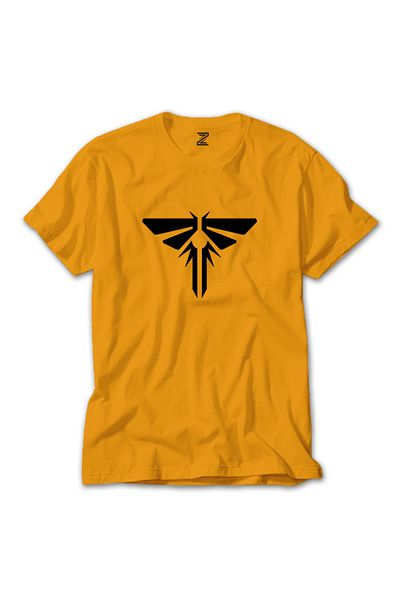 Z zepplin Κίτρινο T-shirt με λογότυπο The Last Of Us