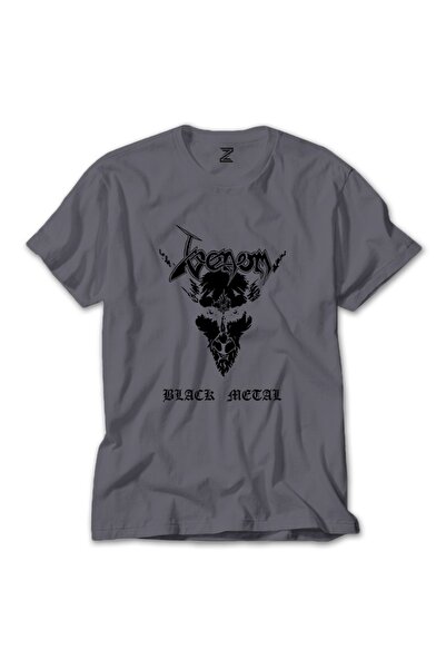 Z zepplin Venom Black Metal Gray T-shirt