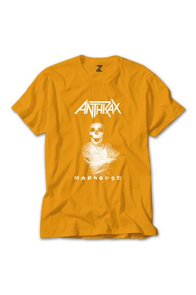 Z zepplin Κίτρινο T-shirt Anthrax Madhouse