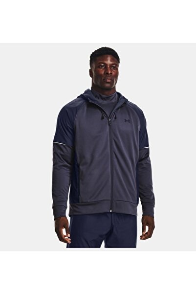Under Armour Erkek Armour Fleece® Storm Tam Boy Fermuarlı Kapüşonlu Üst