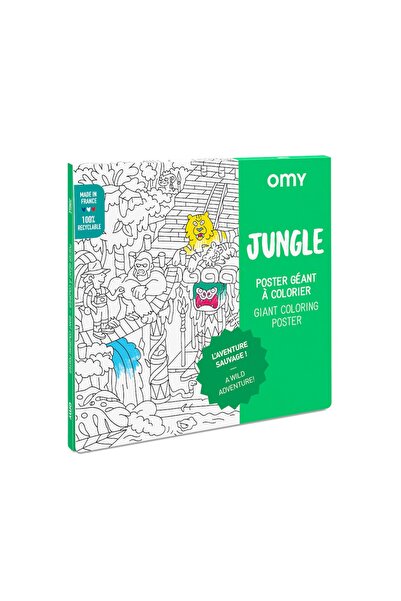 OMY Dev Boyama Posteri Jungle
