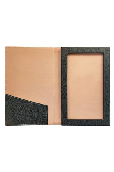 ankara menü (1 Piece) Leather Account Pad Box, with Change, Ticket Box, Color Options