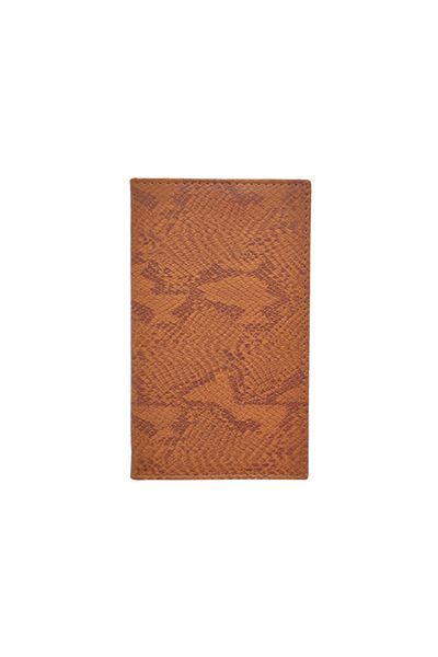 ankara menü (1 Piece) Leather Account Pad Box, Change, Single Pocket for Ticket, Color Options