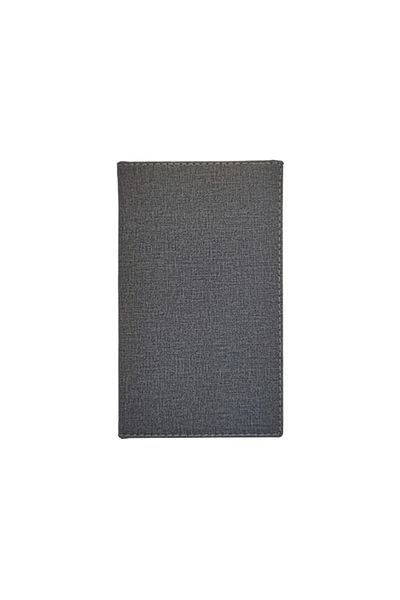 ankara menü (1 Piece) Leather Account Pad Box, Change, Single Pocket for Ticket, Color Options