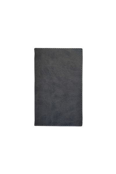 ankara menü (1 Piece) Leather Account Pad Box, Change, Single Pocket for Ticket, Color Options