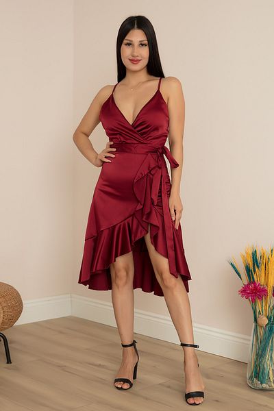 PULLIMM Rochie de seară cu detaliu fustă cu bretele 13395