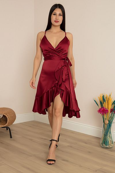 PULLIMM Rochie de seară cu detaliu fustă cu bretele 13395