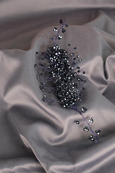 Limelia Αξεσουάρ μαλλιών με κρυστάλλινες χάντρες νυφικής κορώνας Deren