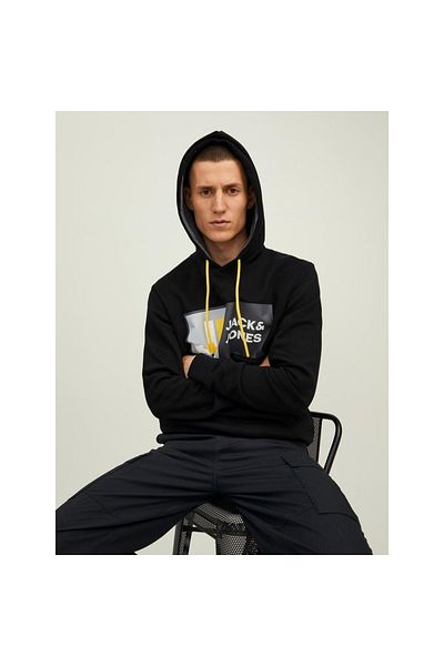 Jack & Jones Jcologan Sweat Hood Aw22 Sn