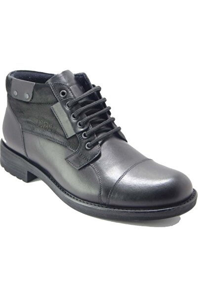 TRENDYSHOES 458 Soğuk Gecırmez Kauçuk Taban Hakiki Derı Erkek Bot