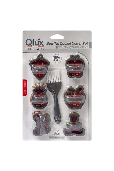 Dükkanönü Bow Tie Cookie Mold Set